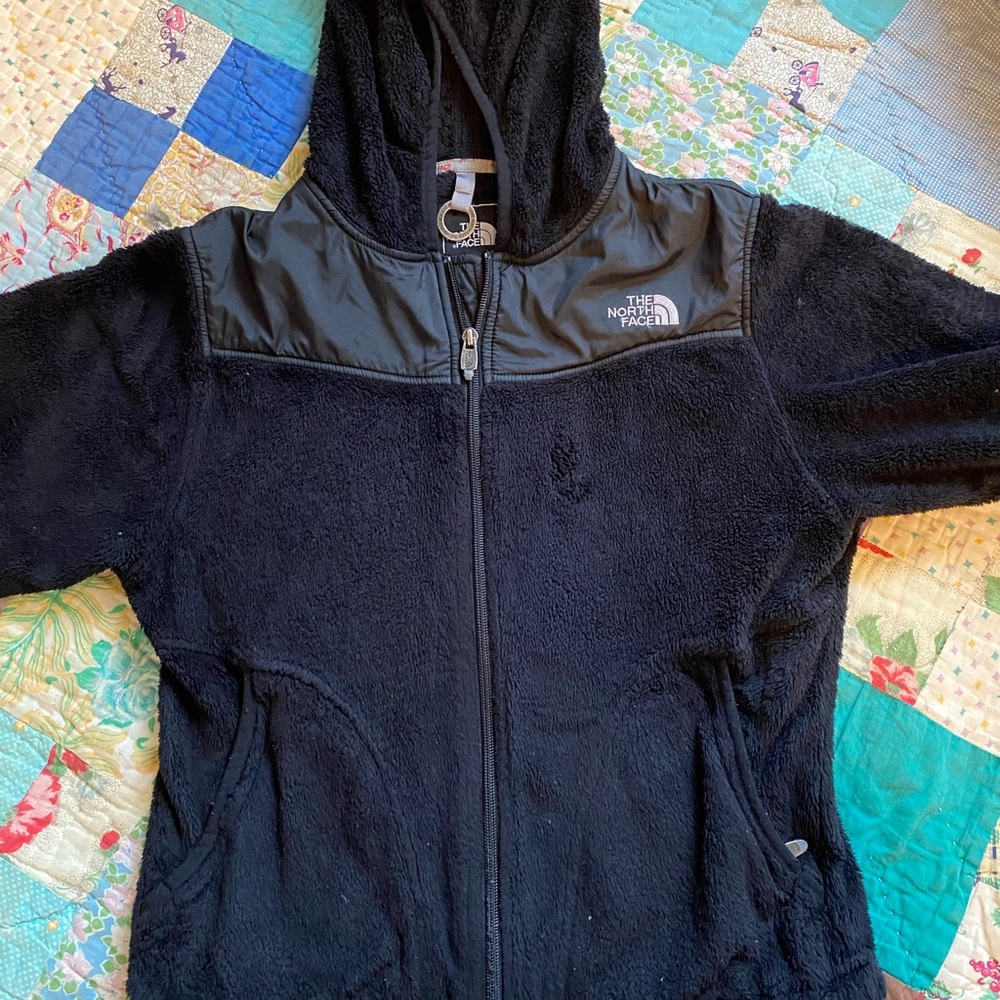 The North Face Fuzzy Soft Black Jacket Women’s